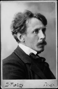Ciurlionis Gallery: Portrait of Mikalojus Konstantinas Ciurlionis (1875-1911), c. 1909