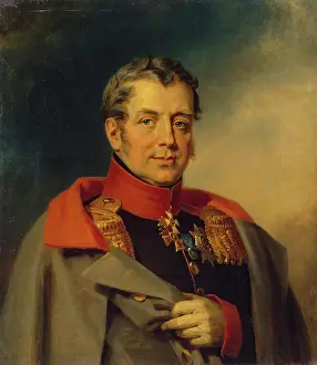 Mikhail Prints: Portrait of Mikhail D. Balk (1764-1818)
