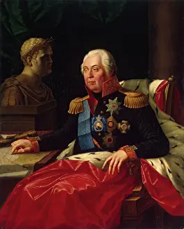 Academic Prints: Portrait of Mikhail Kutuzov (Golenishchev-Kutuzov)