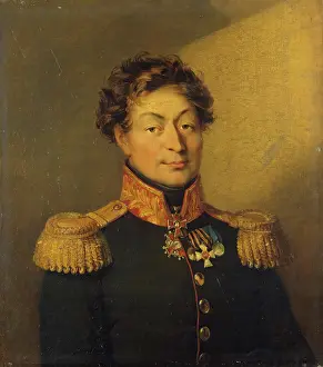 Braid Prints: Portrait of Mikhail M. Volkov (1776-1820)