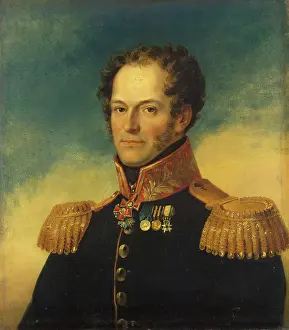 Braid Prints: Portrait of Mikhail N. Matsnev (1785-1842)