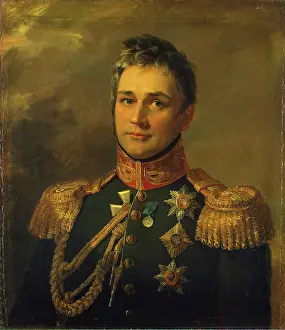 Mikhail Prints: Portrait of Mikhail S. Vorontsov (1782-1856), 1822. Creator: George Dawe