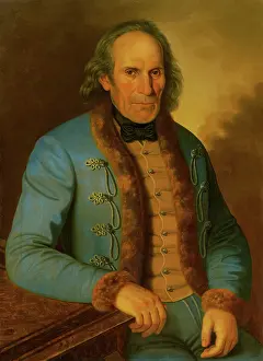 Frogging Prints: Portrait of the miller Jan Hodza, 1854-1858. Creator: Peter Michal Bohun