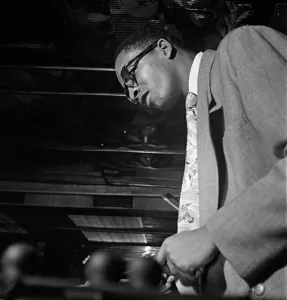 Portrait of Milt (Milton) Jackson, New York, N.Y. 1946. Creator: William Paul Gottlieb