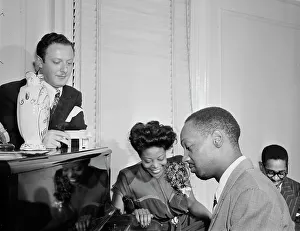 Gillespie Dizzy Prints: Portrait of Milt Orent, Mary Lou Williams