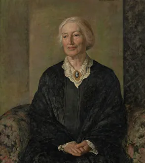 Portrait of Miss D.K. Richmond, c1924. Creator: Harry Linley Richardson