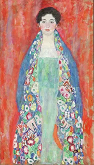 Portrait of Miss Lieser, 1917. Creator: Klimt; Gustav (1862-1918)