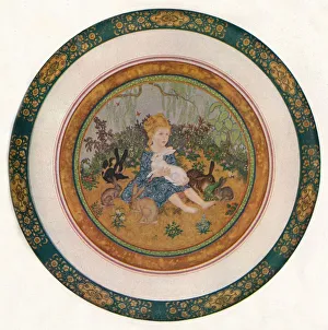 Studio Volume 75 Prints: Portrait of Miss Vivian St. George, 1917, (1919). Artist: Edmund Dulac