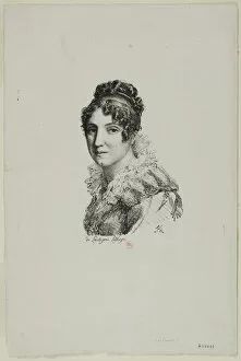 Hairdo Collection: Portrait of Mme. Laurent, c. 1820. Creators: Jean Antoine Laurent, Charles-Philibert de Lasteyrie