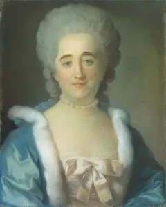 Portrait of Mme Le Grix, nee Marthe Agard, c. 1766