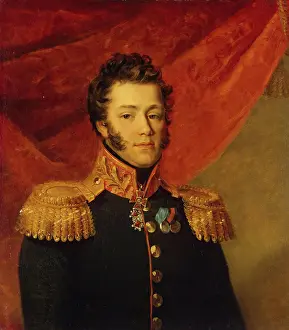 Braid Prints: Portrait of Modest M. Okulov (1768-1812)