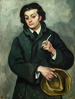 1913 Prints: Portrait of Mojzesz Kisling, 1913. Creator: Roman Kramsztyk