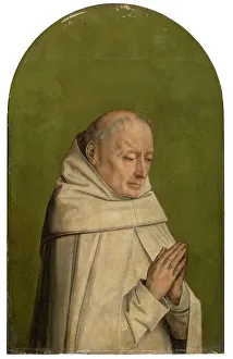South Netherlandish Prints: Portrait of a Monk, 1599-1601. Creator: Anon