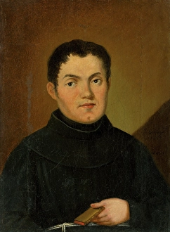 1860 Prints: Portrait of a Monk, 1860-1890. Creator: Unknown