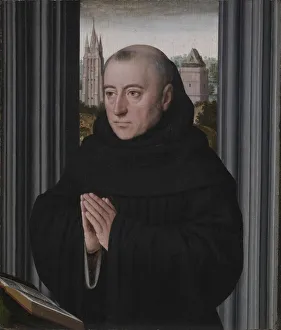 Early 16th Century Prints: Portrait of a Monk, early 1500s
