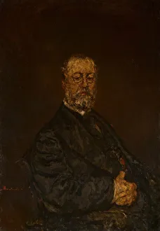 Adolphe Thomas Joseph Monticelli Gallery: Portrait of Monsieur Rouland, c. 1875. Creator: Adolphe Monticelli