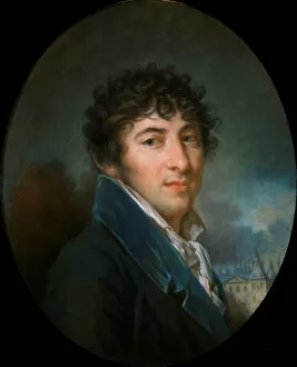 Pastel On Paper Gallery: Portrait of Moritz Christian Reichsgraf von Fries (1777-1828), c