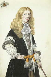 Geesie Ter Burch Prints: Portrait of Moses ter Borch, c.1670. Creator: Gesina ter Borch