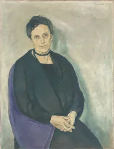 Portrait of a mother, 1931. Creator: Julius Schubert