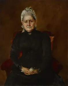 Portrait of My Mother (Sarah Swaim Chase), 1892. Creator: William Merritt Chase