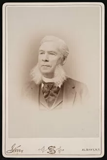 Cabinet Card Gallery: Portrait of Mr. Carpenter, age 80, Before 1900. Creator: Edwin S. Sterry