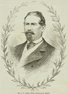 Egyptian Hall Prints: Portrait of Mr. G. W. Jester, the Ventriloquist, 1867. Creator: Unknown