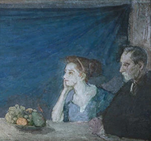Portrait of Mr. and Mrs. Atherton Curtis with Still Life, n.d