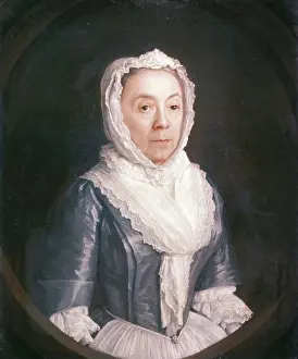 1740s Prints: Portrait of Mrs. E.B. 1741. Creator: Francis Kyte