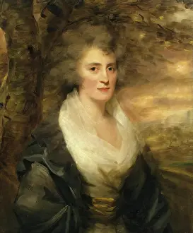 Raeburn Henry Prints: Portrait of Mrs Eleanor Bethune (1766-1848), 1790. Creator: Henry Raeburn