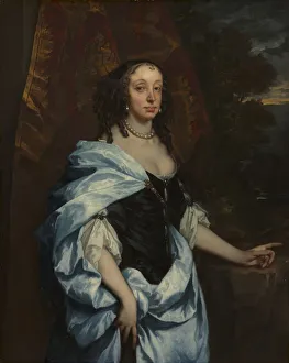 Portrait of Mrs. Leneve, c. 1657. Creator: Peter Lely (British, 1618-1680)