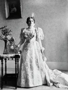 Portrait of Mrs. McKinley, no. 3, c1897. Creator: Frances Benjamin Johnston