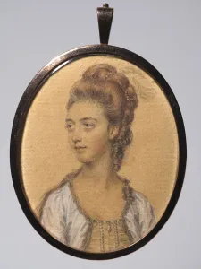 John I Smart British Prints: Portrait of Mrs. Nathaniel Bailey, nee Lamack, c. 1776. Creator: John I Smart (British