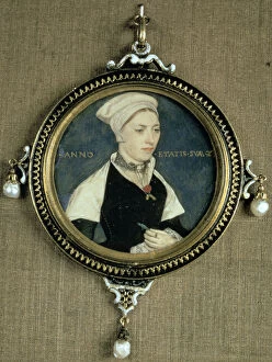 Person Gallery: Portrait of Mrs Pemberton, c1535. Artist: Hans Holbein the Younger