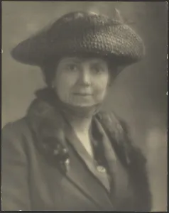 Portrait of Mrs. R, 1907-1924. Creator: Louis Fleckenstein