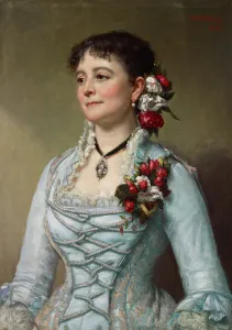 Gpa Healy Prints: Portrait of Mrs. Richard T. Crane (Mary Josephine Prentice)