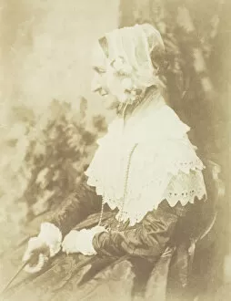 Portrait of Mrs. Rigby, 1844. Creators: David Octavius Hill, Robert Adamson