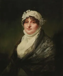 Raeburn Henry Prints: Portrait of Mrs. White, c1800. Creator: Henry Raeburn
