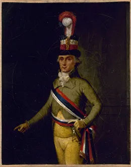 Police Uniform Prints: Portrait of a municipal police officer during the revolutionary era