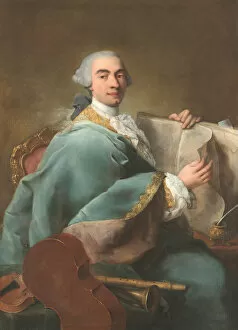 Portrait of a Musician, ca. 1770. Creator: Alessandro Longhi