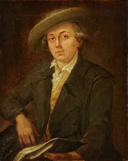 Portrait of a Musician (Portrait of the Composer Joseph Martin Kraus?), 1782. Creator: Johann Georg Schutz