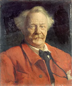 Portrait of Nadar (Felix Tournachon) (1820-1910), 1890. Creator: Mita