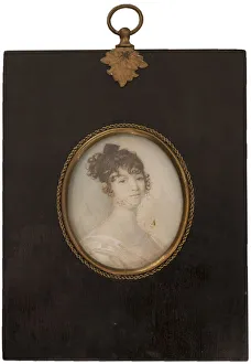 Portrait of Nadezhda Osipovna Pushkina (1762-1836), nee Hannibal
