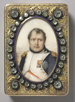 Portrait of Napoleon I, Emperor of the French, 1810. Creator: Jean-Baptiste Isabey (French