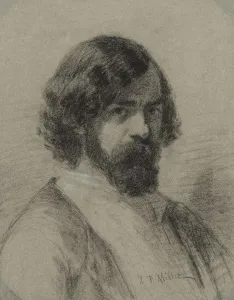 1814 1875 Prints: Portrait of Narcisse Virgile Diaz de la Pena, 1848. Creator: Jean-Francois Millet