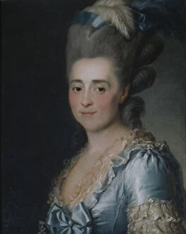 Dmitri Grigorievich 1735 1822 Gallery: Portrait of Natalia Ivanovna Melgunova, 1779. Artist: Levitsky, Dmitri Grigorievich (1735-1822)