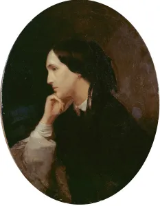 Pushkin Prints: Portrait of Natalia Pushkina-Lanskaya, after 1863