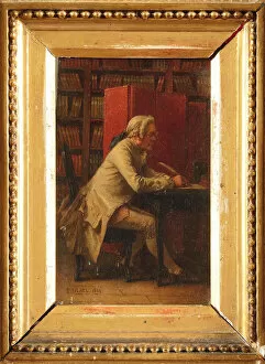 Comte De Buffon Gallery: Portrait of the naturalist Georges-Louis Leclerc, Comte de Buffon (1707-1788), 1864