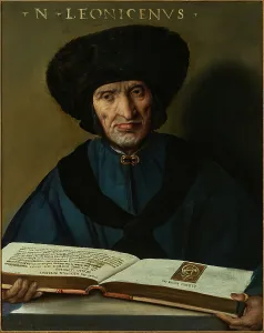 Pinacoteca Civica Prints: Portrait of Niccolò Leoniceno (1428-1524), 1521. Creator: Dossi, Dosso (ca. 1486-1542)