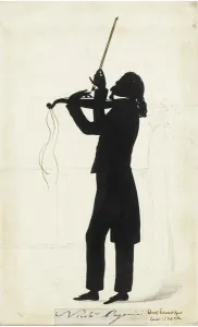 Paganini Prints: Portrait of Niccolo Paganini (1782-1840)