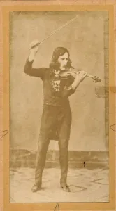 Portrait of Niccolo Paganini (1782-1840), c. 1840